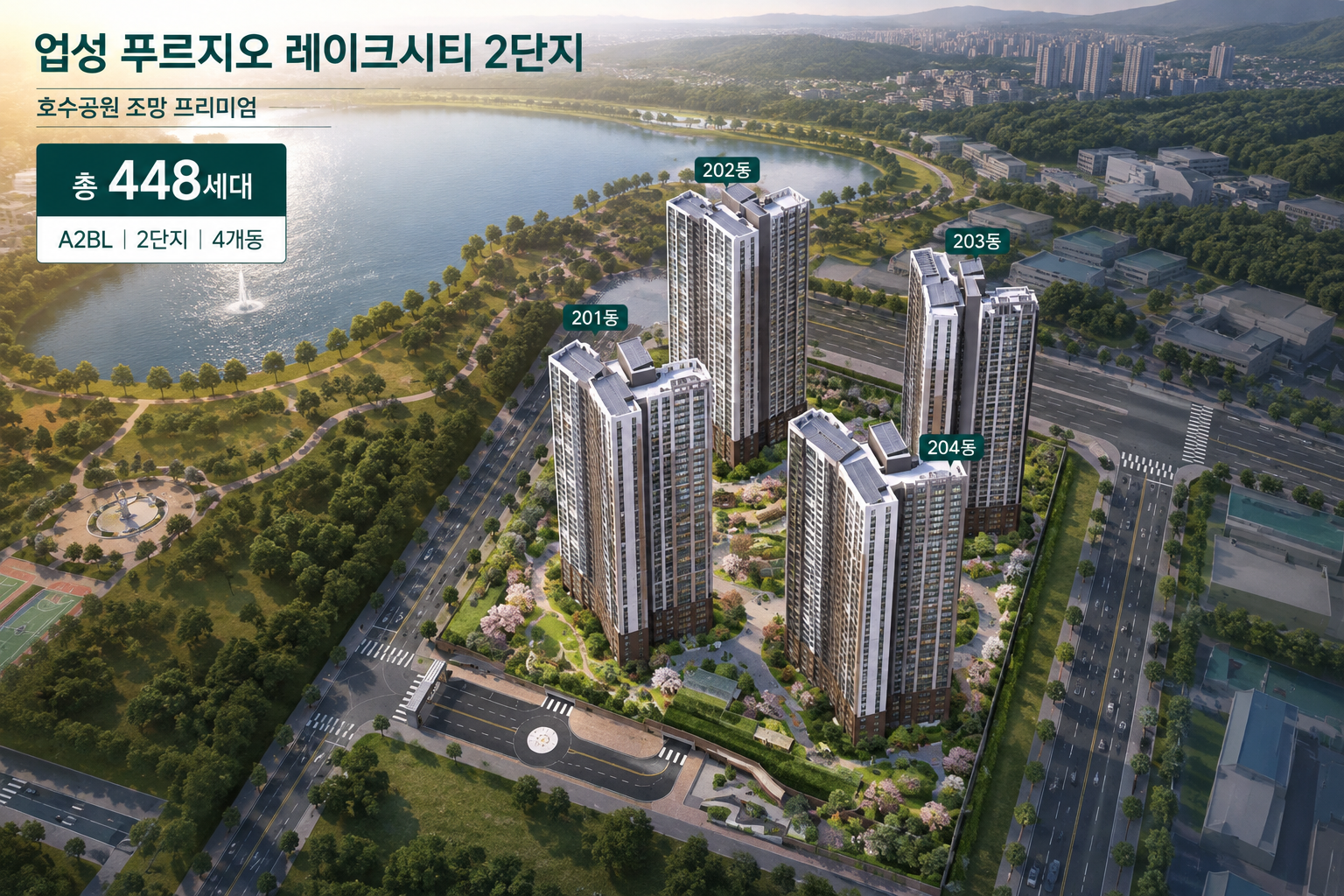 천안 업성 푸르지오 레이크시티