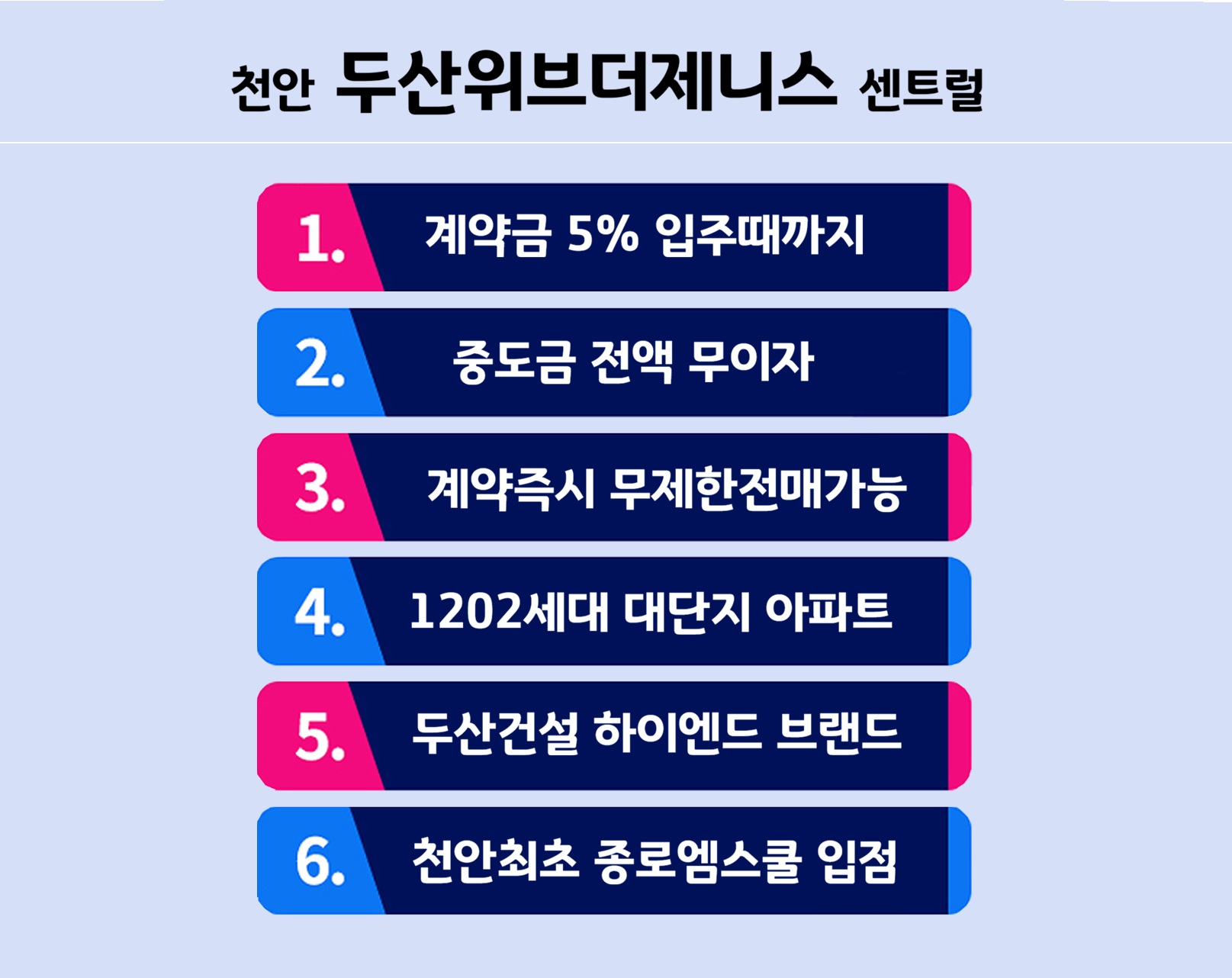 분양개요 하단 문구